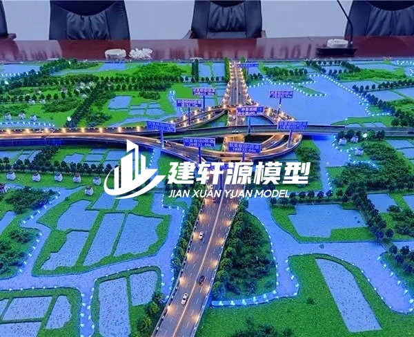 江门高速公路沙盘定制